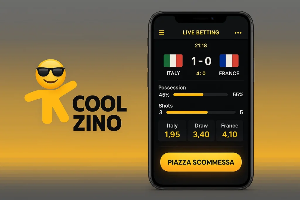 Coolzino Live Betting Italia
